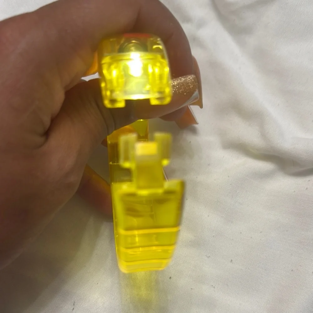 Yellow LED Wearable Wristband